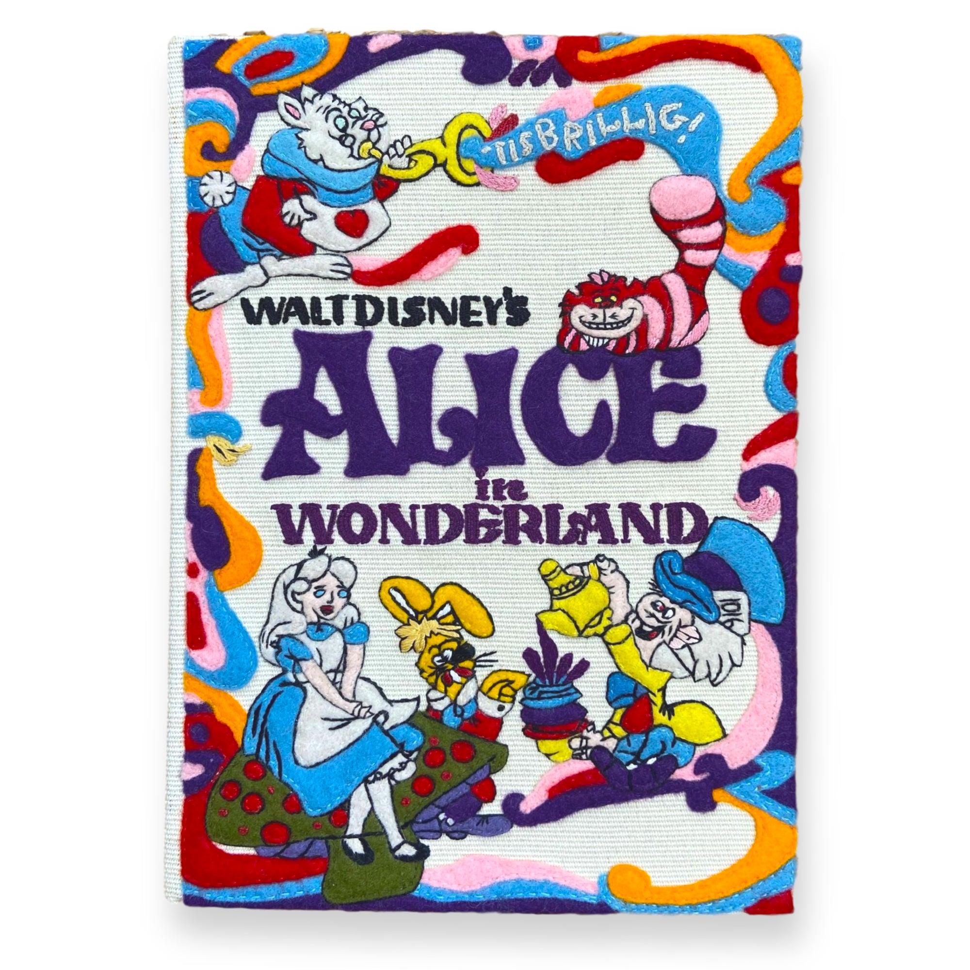 Alice In Wonderland Olympia Le Tan Book Clutch