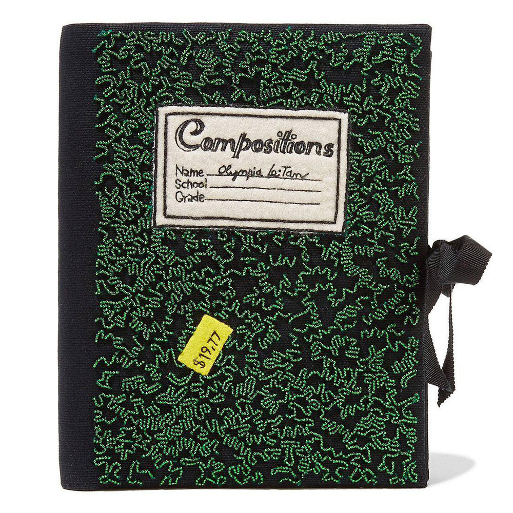 Green Compositions Notebook Olympia Le Tan Book Clutch