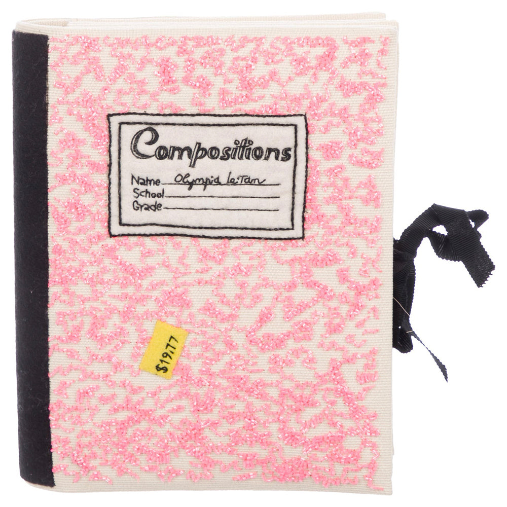 Pink Compositions Notebook Olympia Le Tan Book Clutch