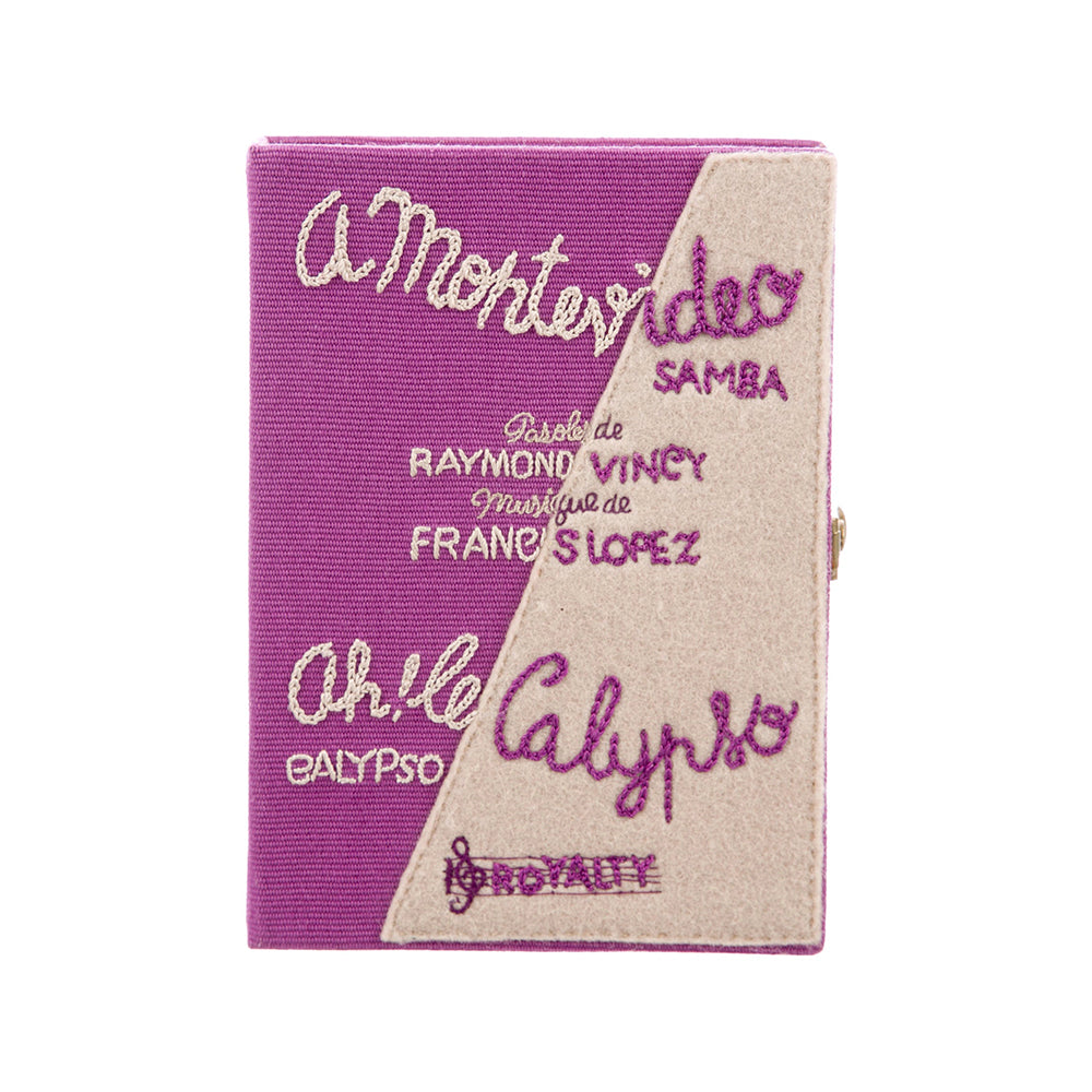 Violet Calypso Mini Size Olympia Le Tan Book Clutch