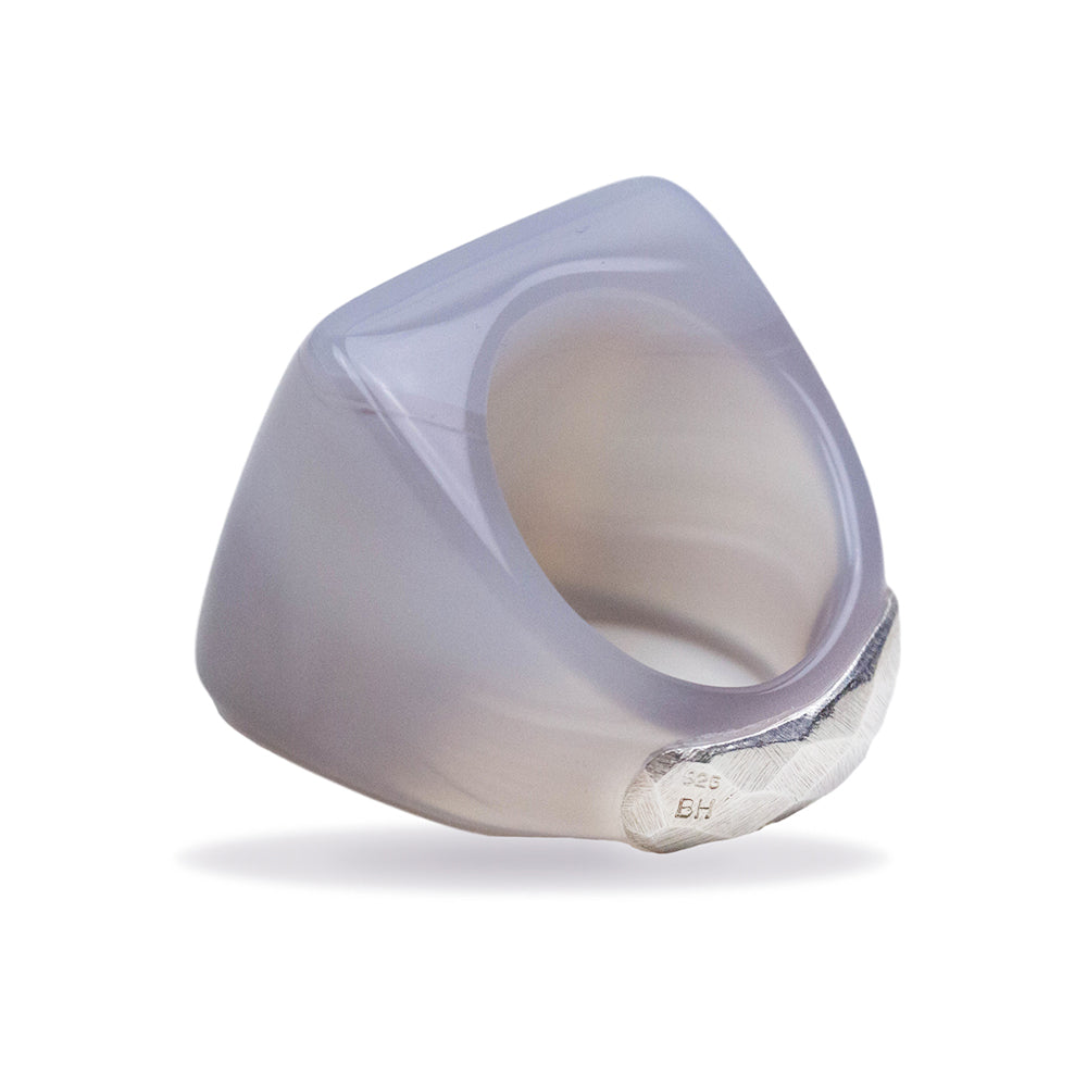 Chalcedony Pillow Ring