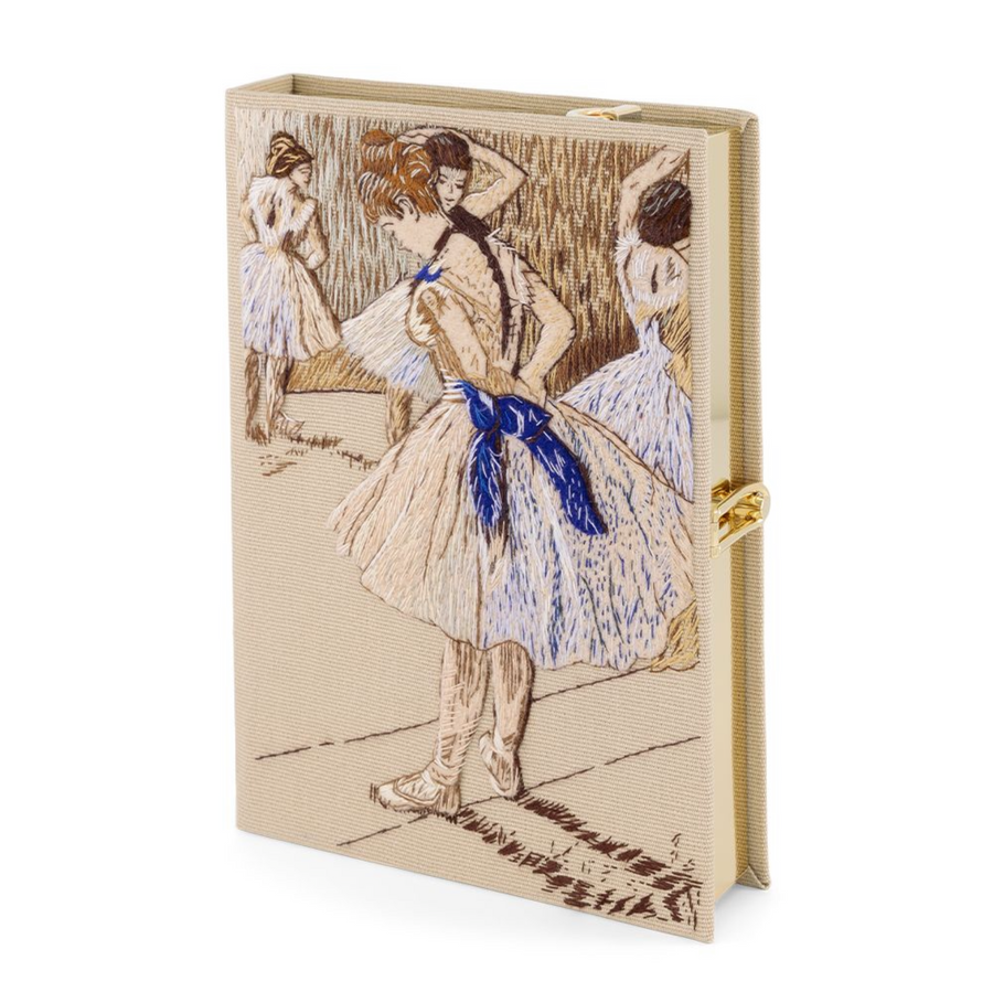 Olympia Le-Tan  Degas Ballerina Book Clutch Strapped