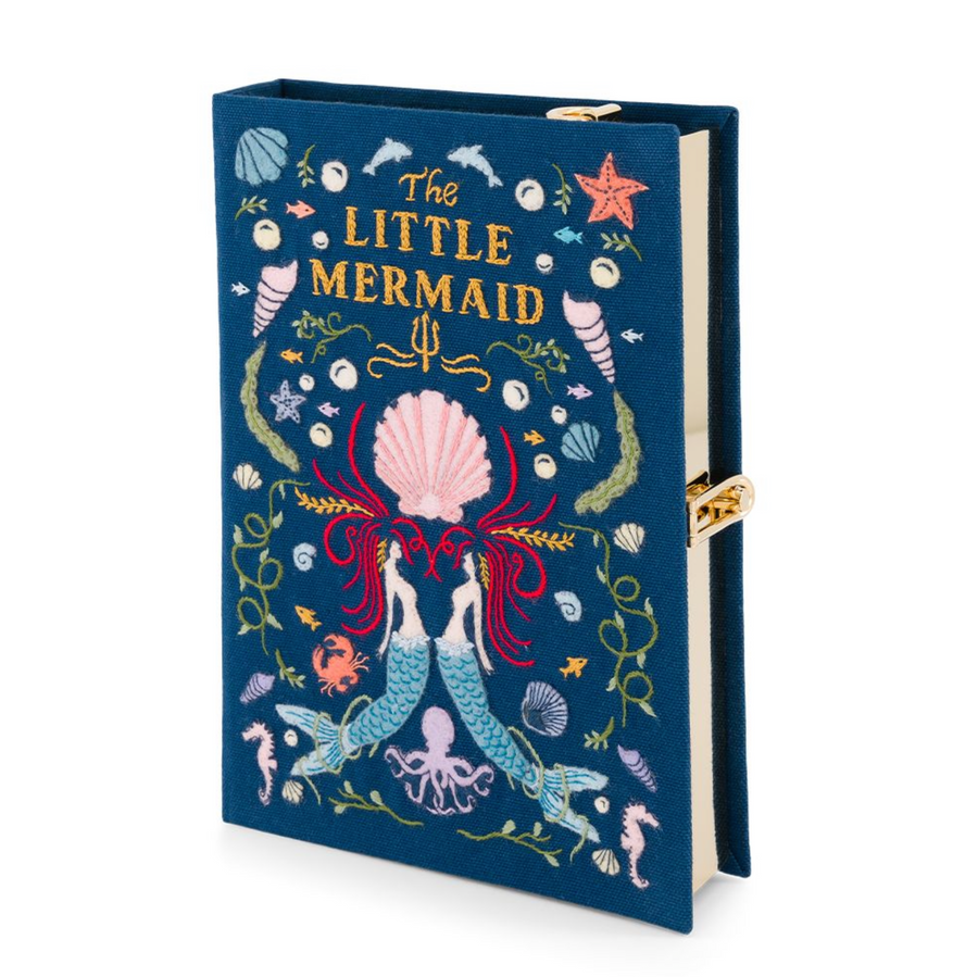 PRE-ORDER Olympia Le-Tan The Little Mermaid Book Clutch Strapped
