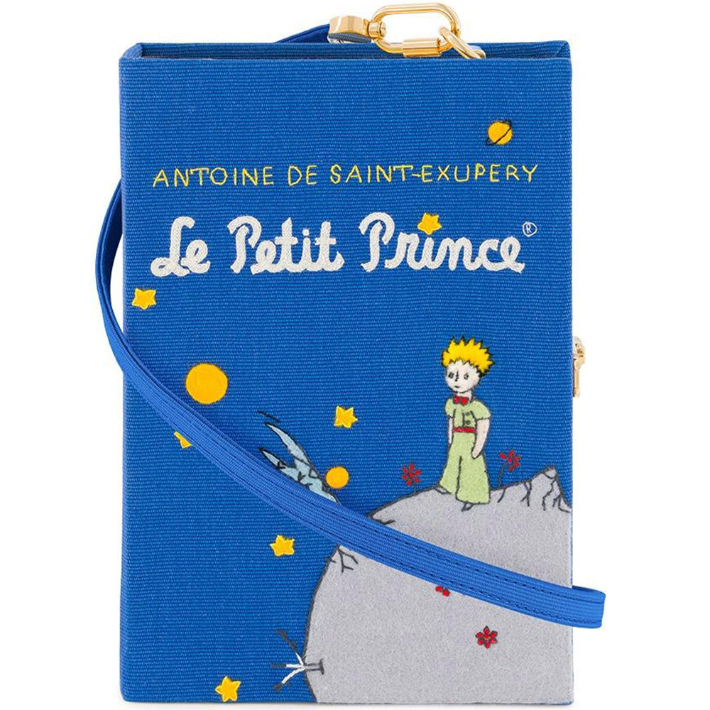 Olympia Le-Tan Book Clutch Le Petit Prince Strapped Barbara