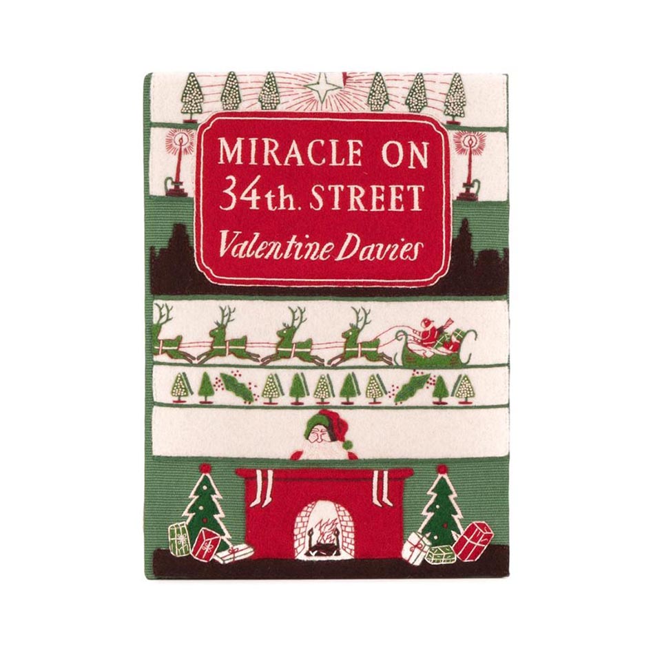 Olympia Le Tan Miracle on 34th Street Book Clutch Strapped