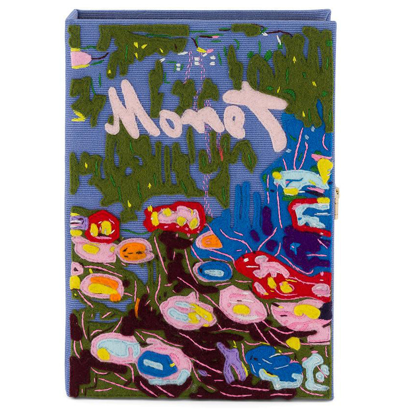Monet Painting Olympia Le Tan Book Clutch