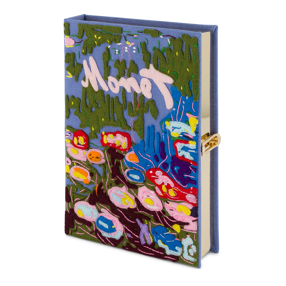Monet Painting Olympia Le Tan Book Clutch
