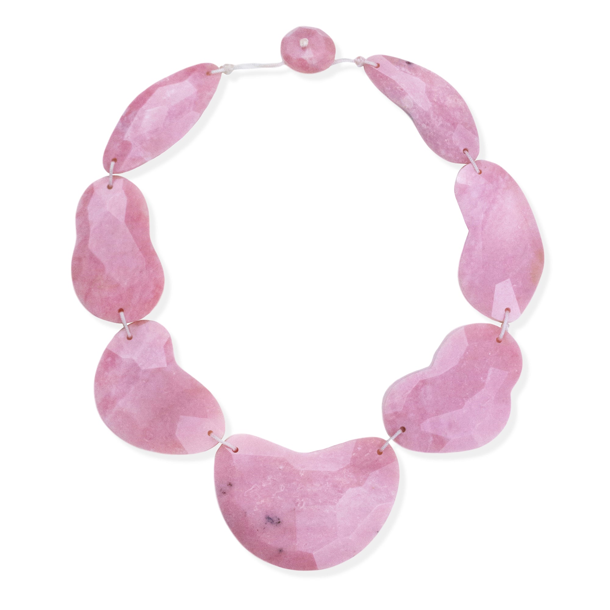 Peruvian Pink Opal Necklace