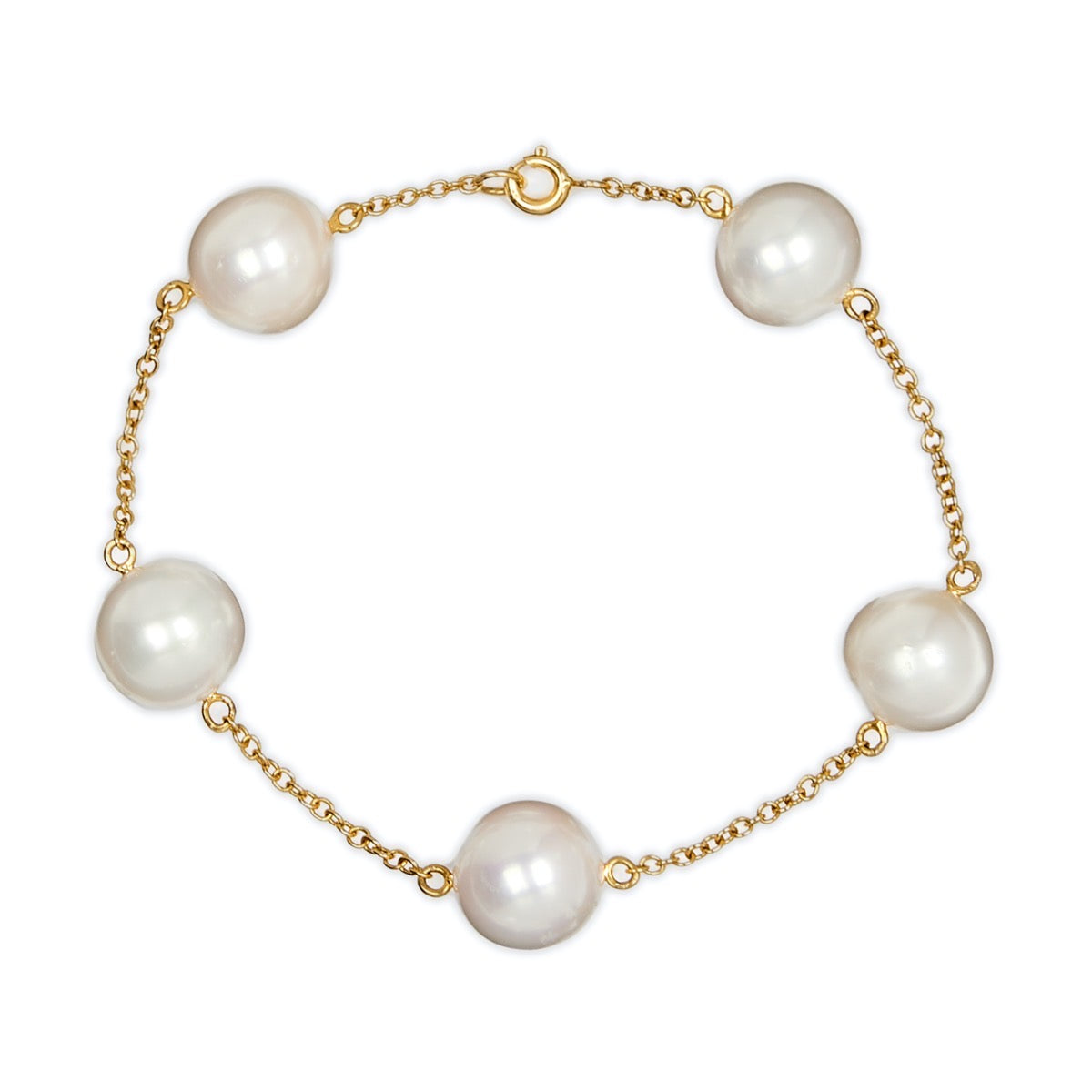South Sea Pearl Chain Bracelet