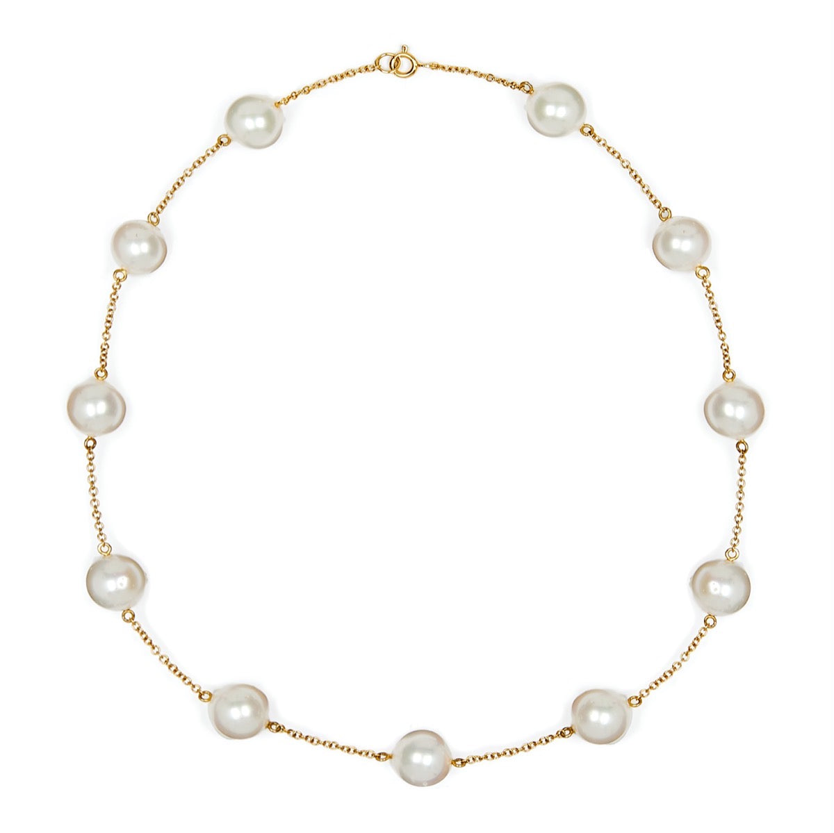 South Sea Pearl Chain Necklace by Water Jewels Barbara Harris Water Jewels