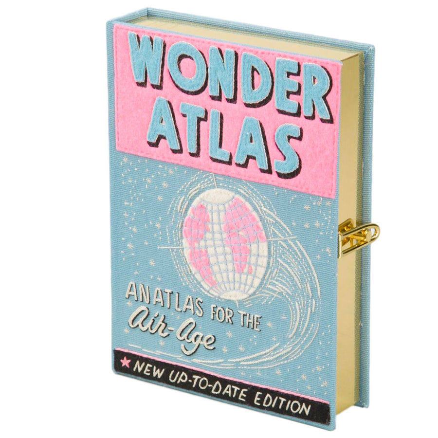 Wonder Atlas Olympia Le Tan Book Clutch 
