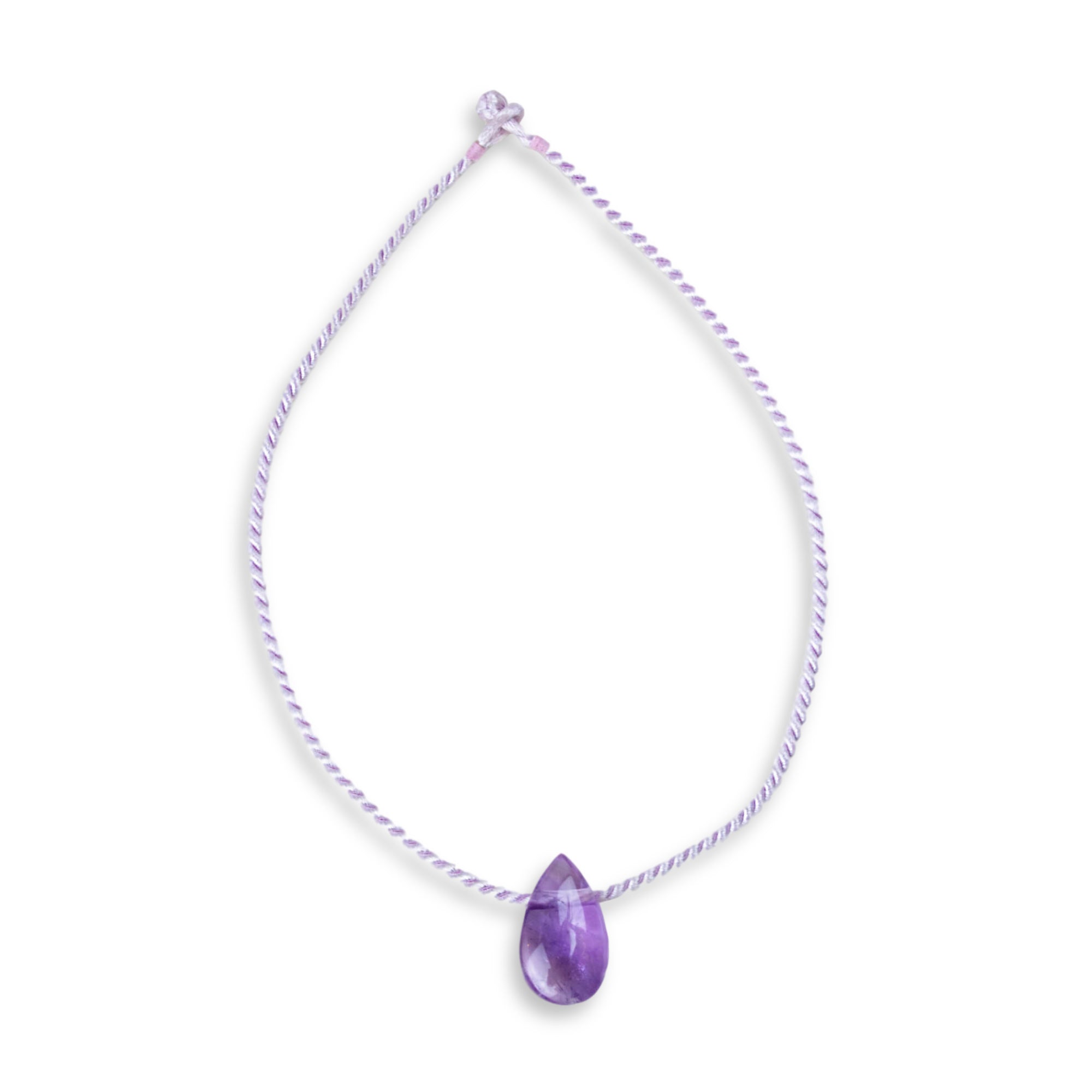 Amethyst Jewel Drop Pendant